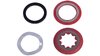 Truvativ GXP  XL rot, silber