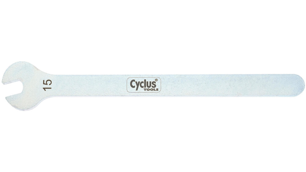 Cyclus Tools Pedalschlüssel  15 mm silber